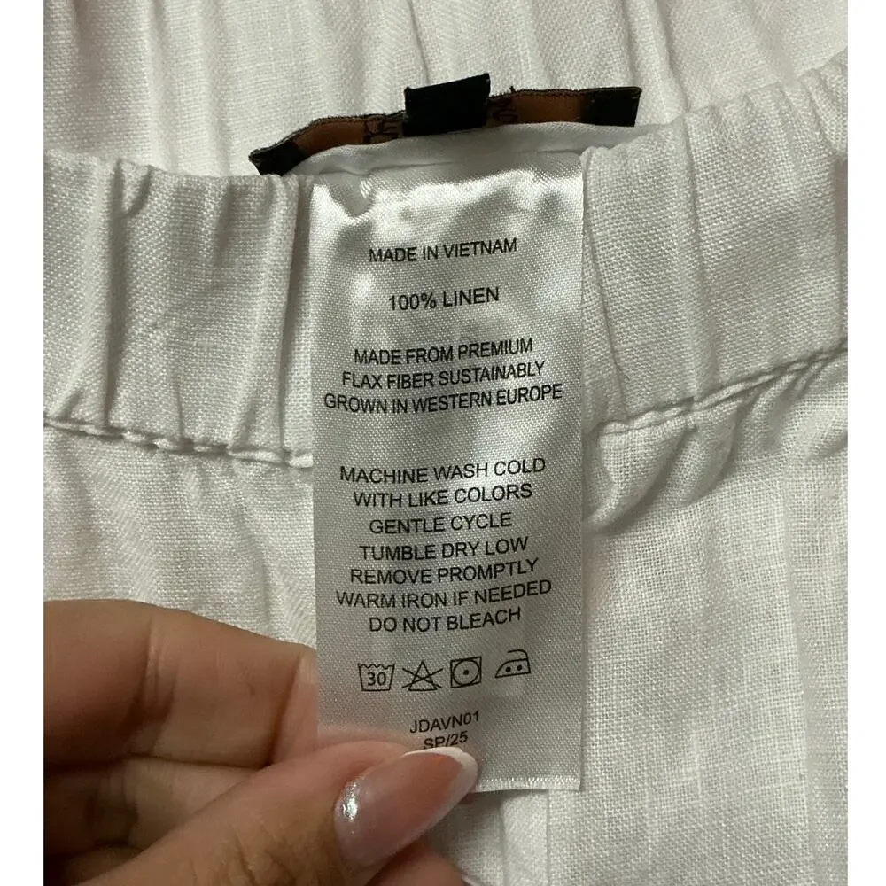 Quince Women’s 100% European Linen Pants Size L
